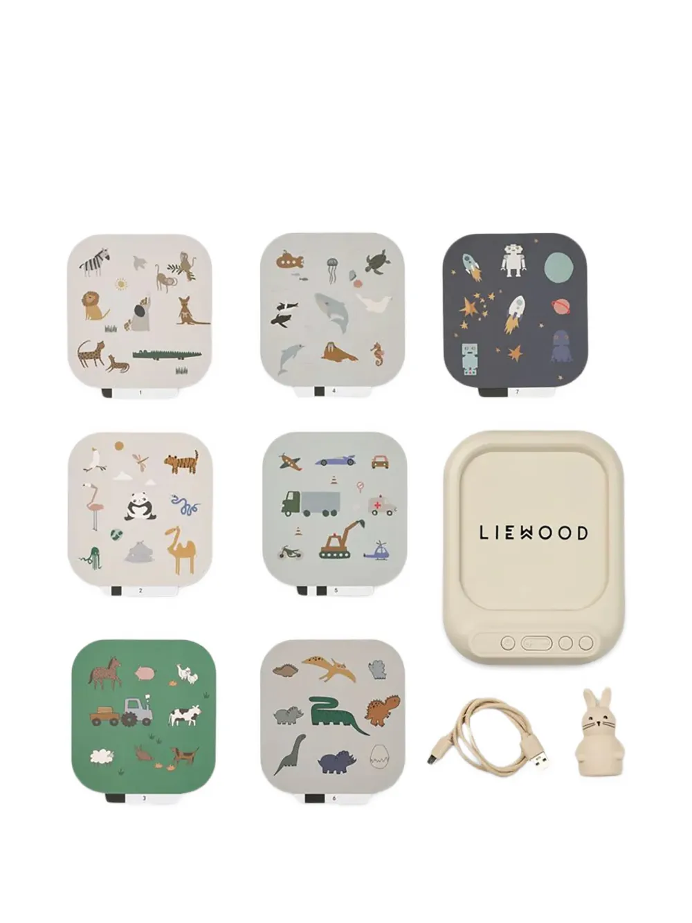 Liewood Archie educational sound board toy - Toni neutri