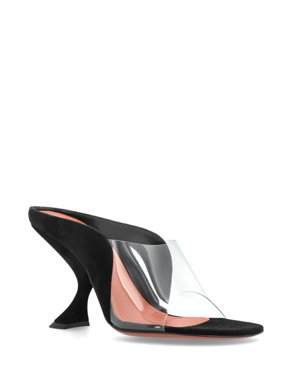 Amina Muaddi Mackenzie sandalen Zwart