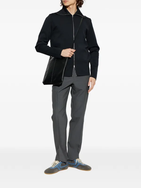 トップス 00's JIL SANDER ZIP UP Cardigan Jil Sander zip-up Cardigan | Black | FARFETCH HU