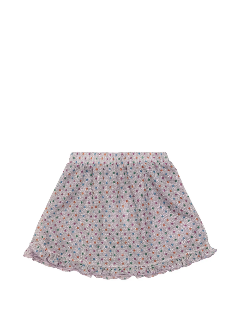 Oseree Kids printed ruffled skirt - Viola