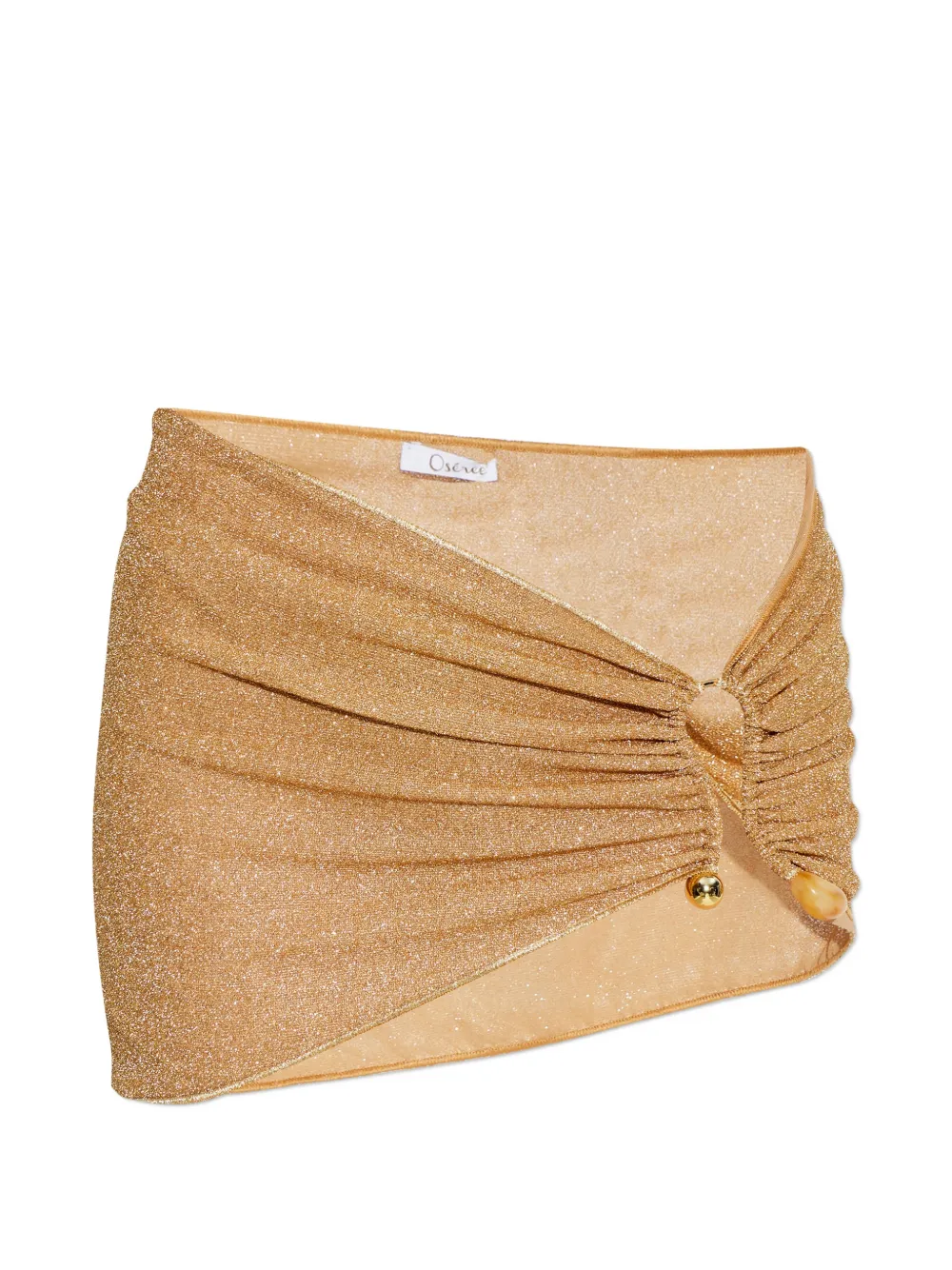 Oséree cut-out beach cover-up - Oro