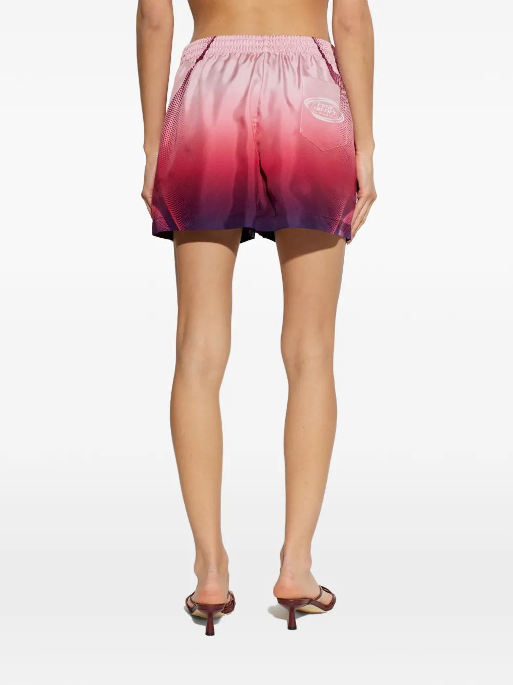 Casablanca Shorts met grafische print Roze