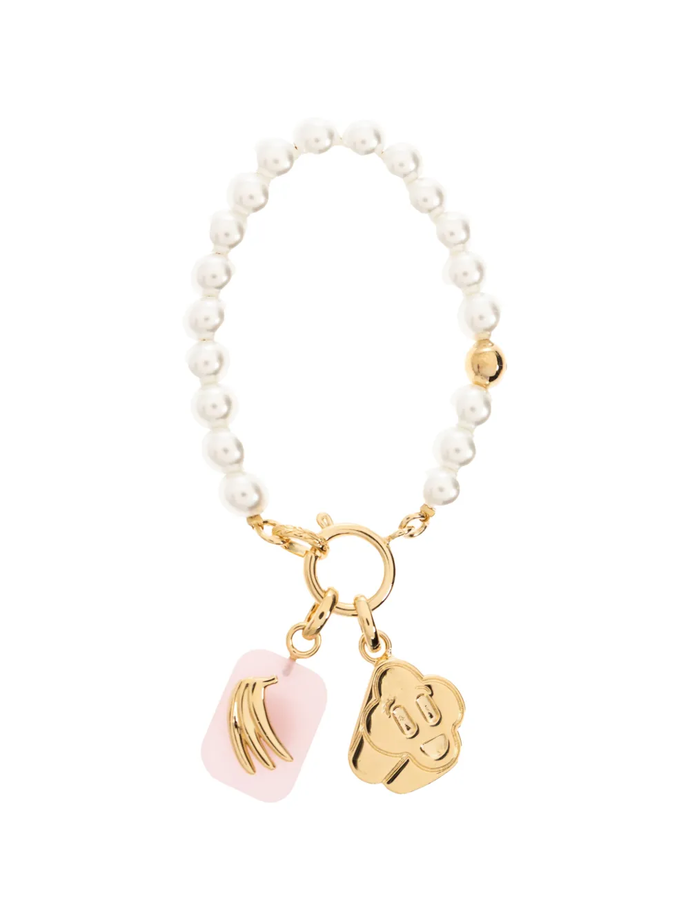 Casablanca icon pearl bracelet - Oro