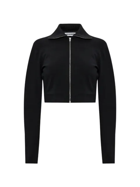 Jil Sander zip-up cropped jacket
