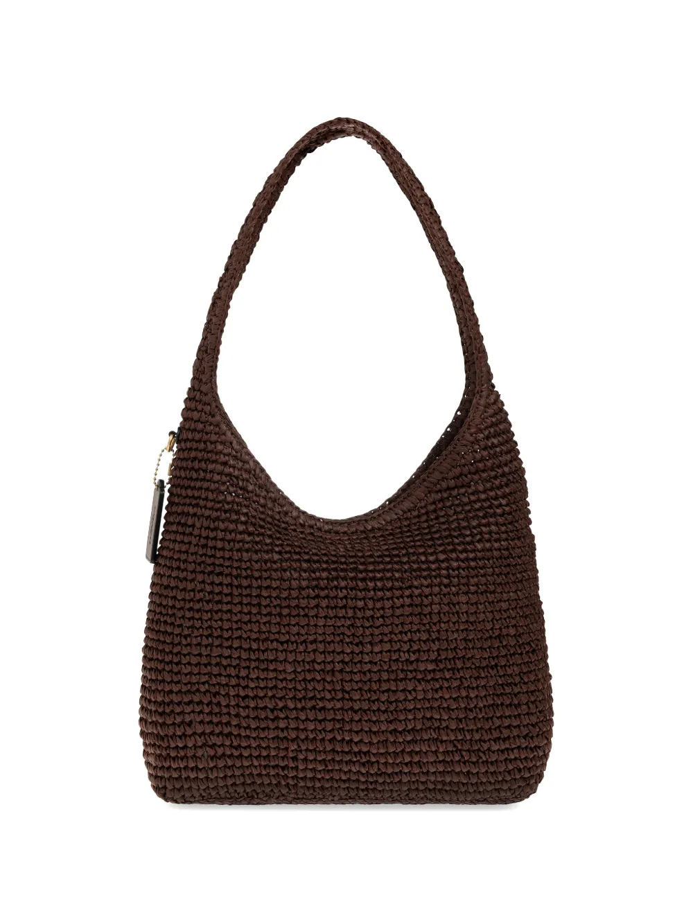 Coach 34 Brooklyn Interwoven Tote Bag In Brown