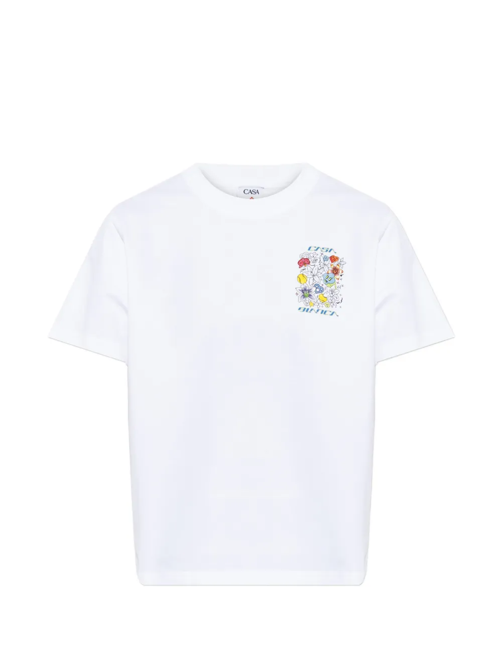 Casablanca graphic-print T-shirt - Bianco