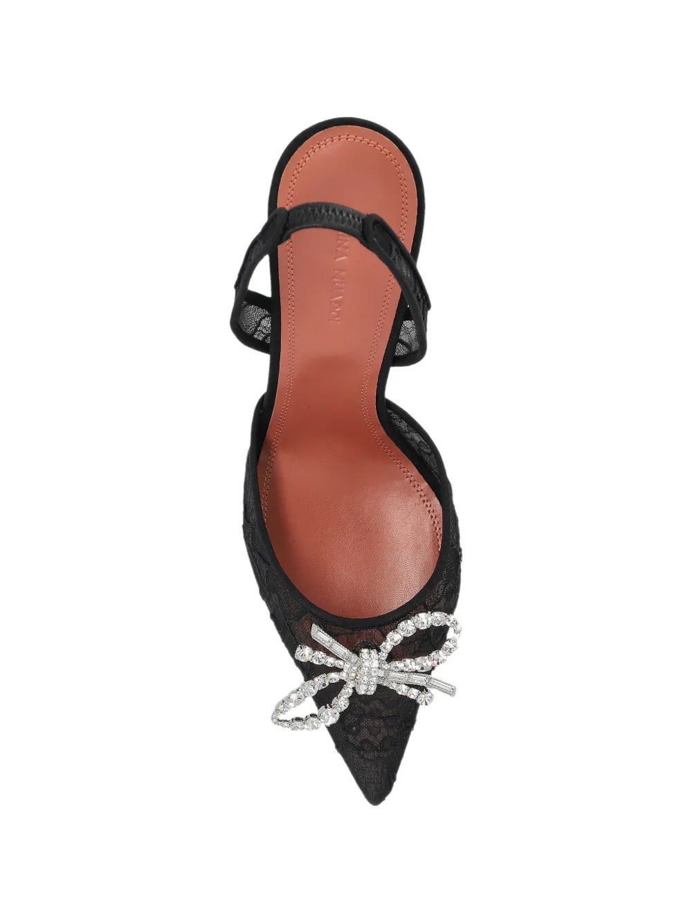 Amina Muaddi Rosie slingback pumps Zwart