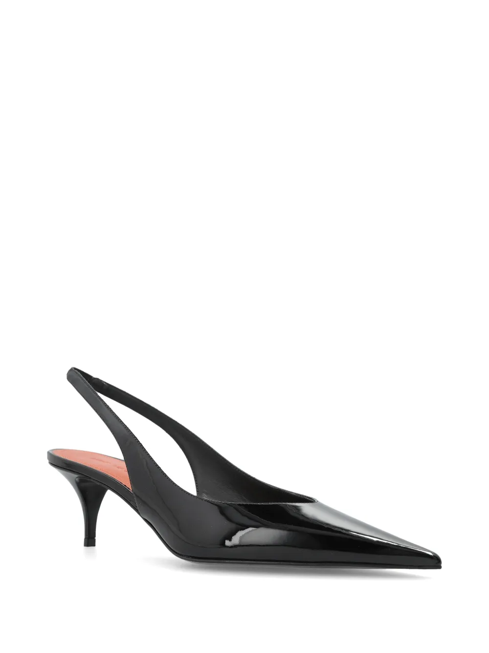 Amina Muaddi Anok slingback pumps Zwart