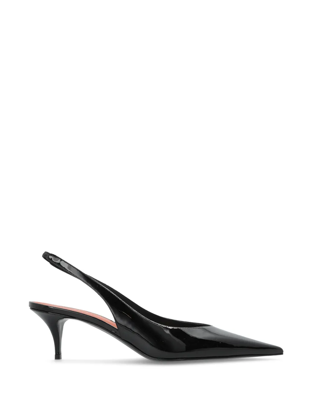 Amina Muaddi Anok slingback pumps Zwart