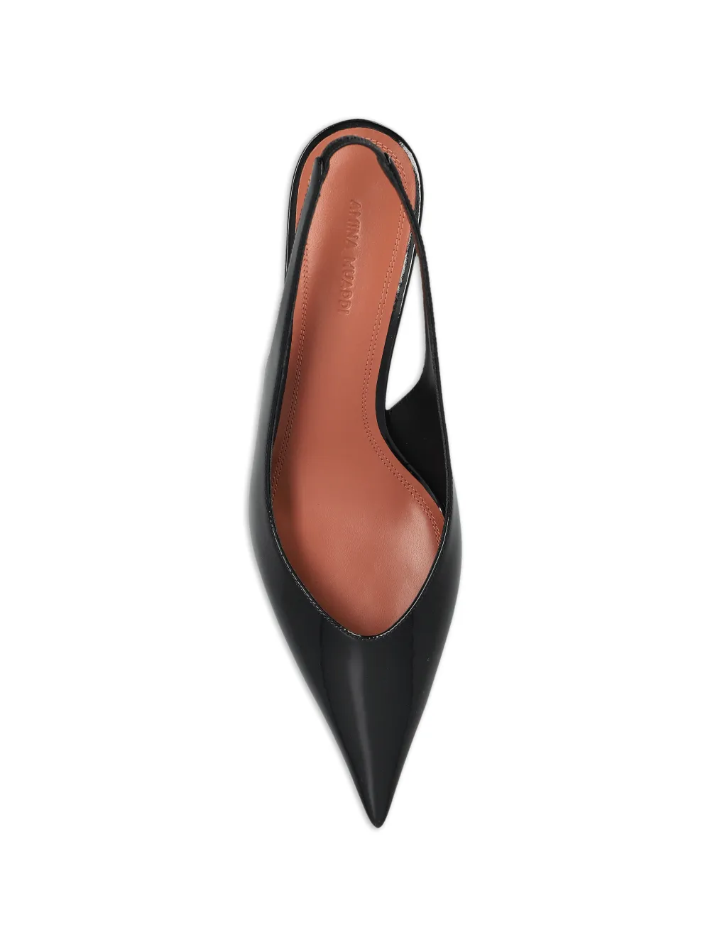 Amina Muaddi Anok slingback pumps Zwart