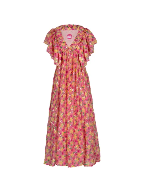 Celia B Vega floral maxi dress