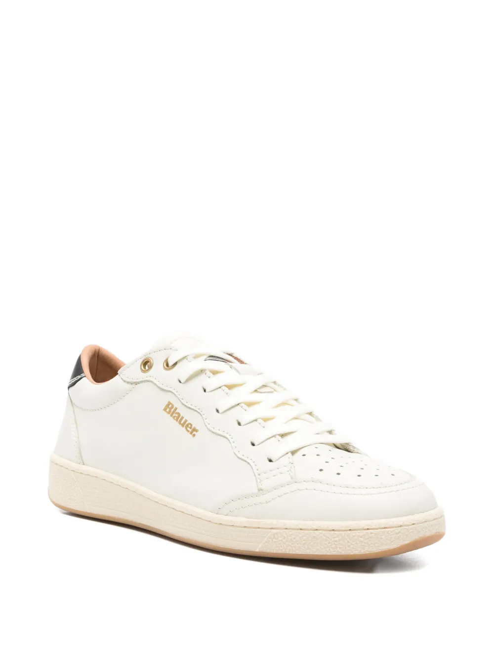 Blauer Murray 20 leather sneakers Beige