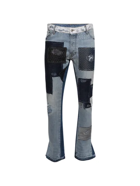Paris Laundry patched denim jeans