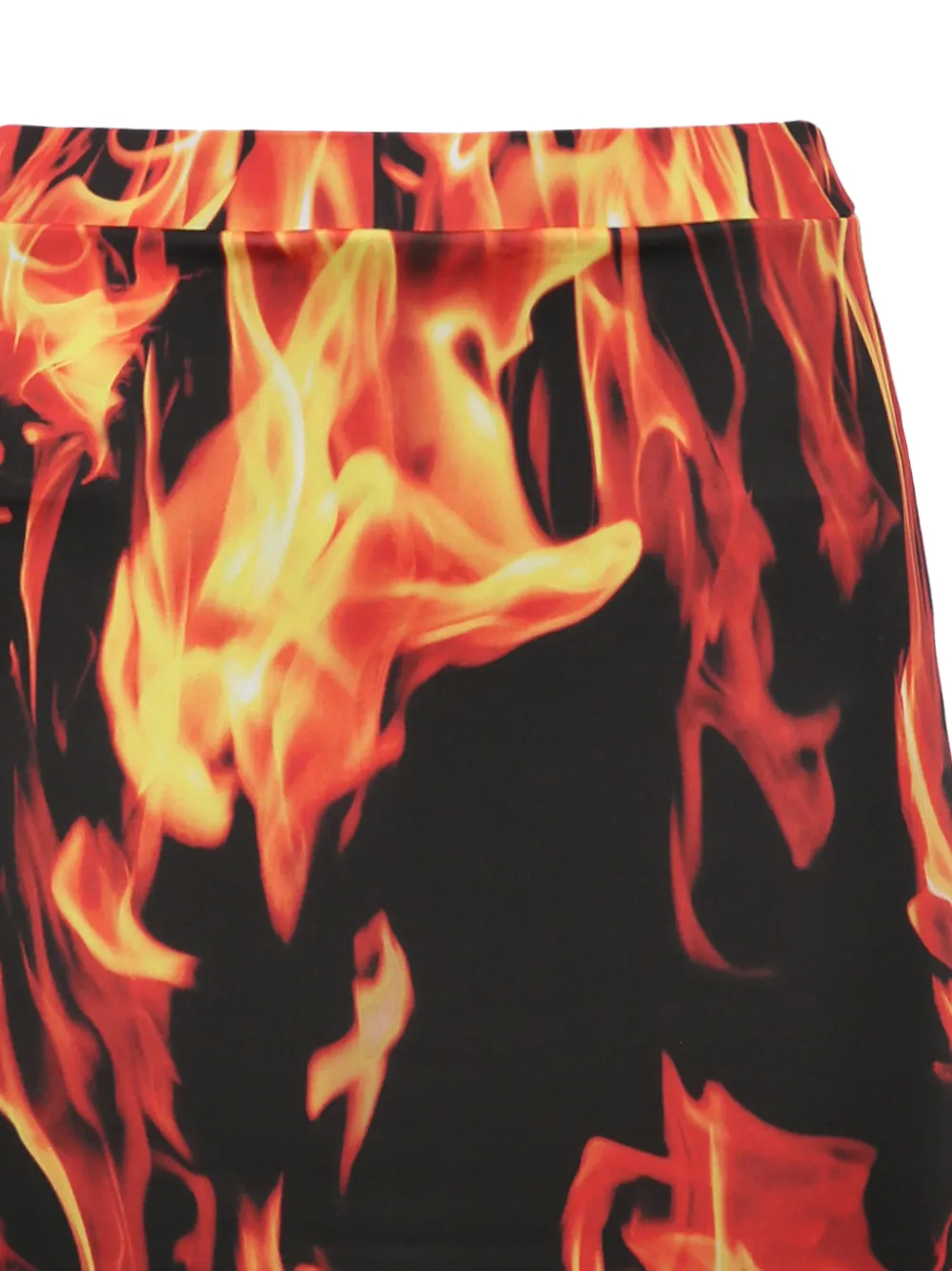  Vetements Printed Mini Skirt - Black 