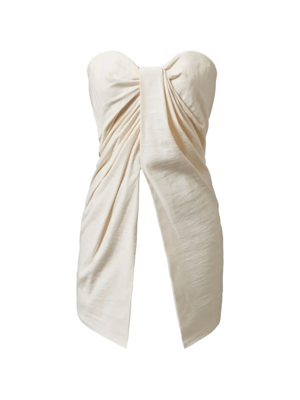 TOVE Tuiren draped twisted top - Toni neutri