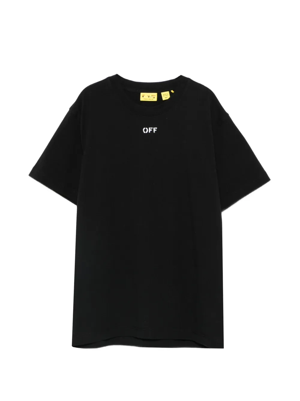 Off-White Kids logo-print T-shirt - Nero