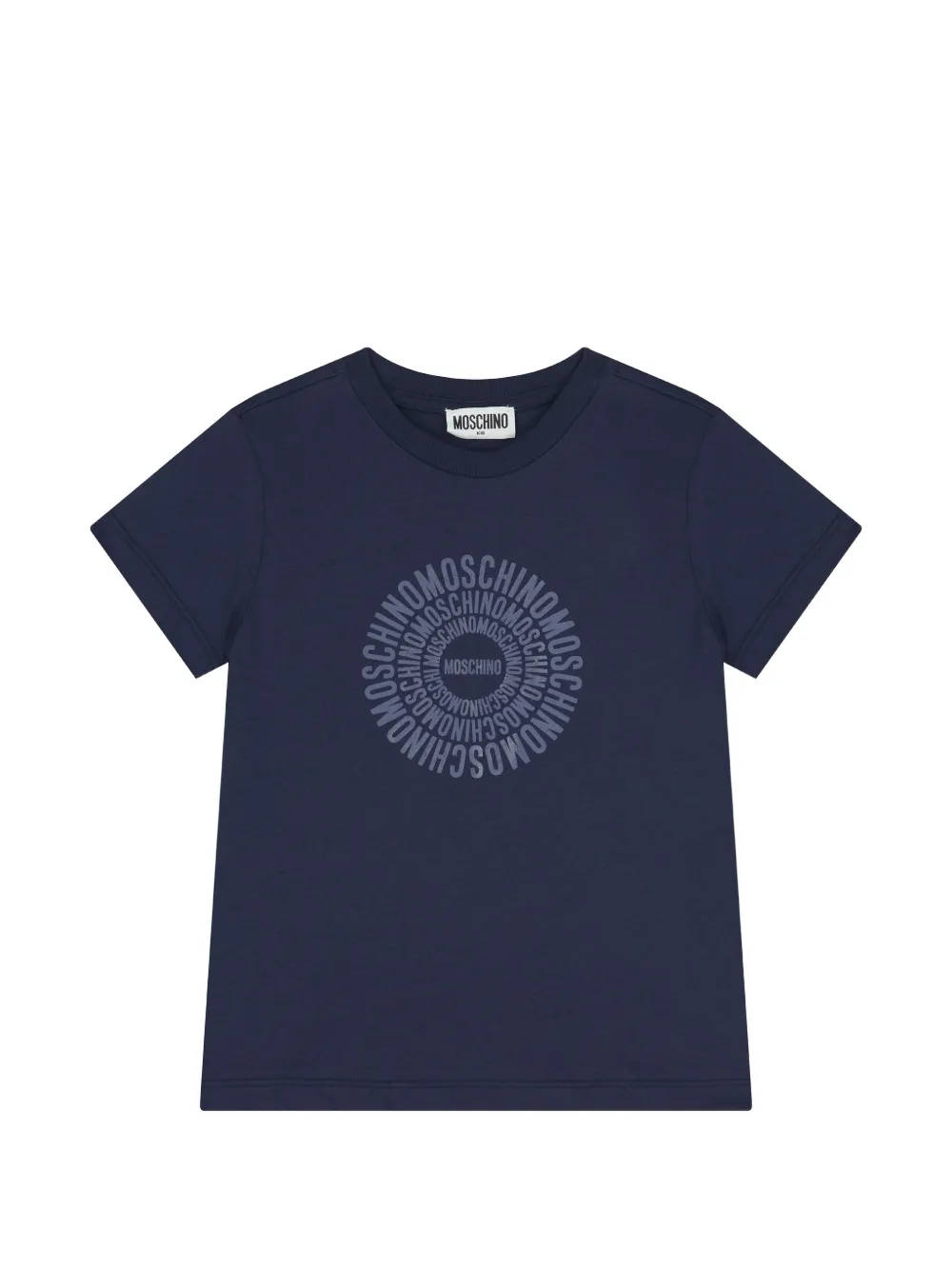 Moschino Kids T-shirt con logo - Blu