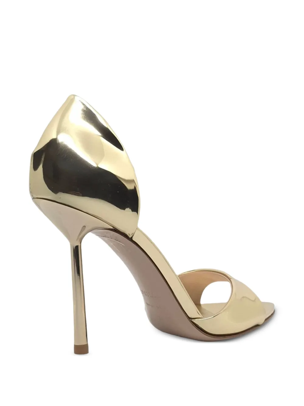 Le Silla Shirley sandalen met puntige neus Goud