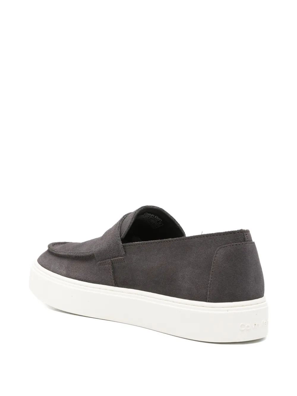 Calvin Klein Leren loafers Bruin