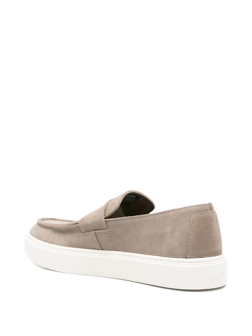 Calvin Klein Leren loafers Beige