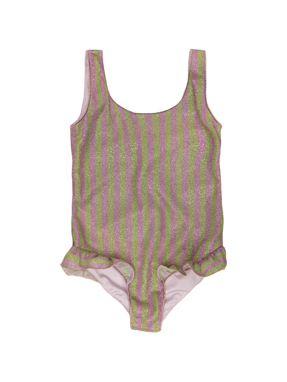 Oseree Kids striped swimsuit - Rosa