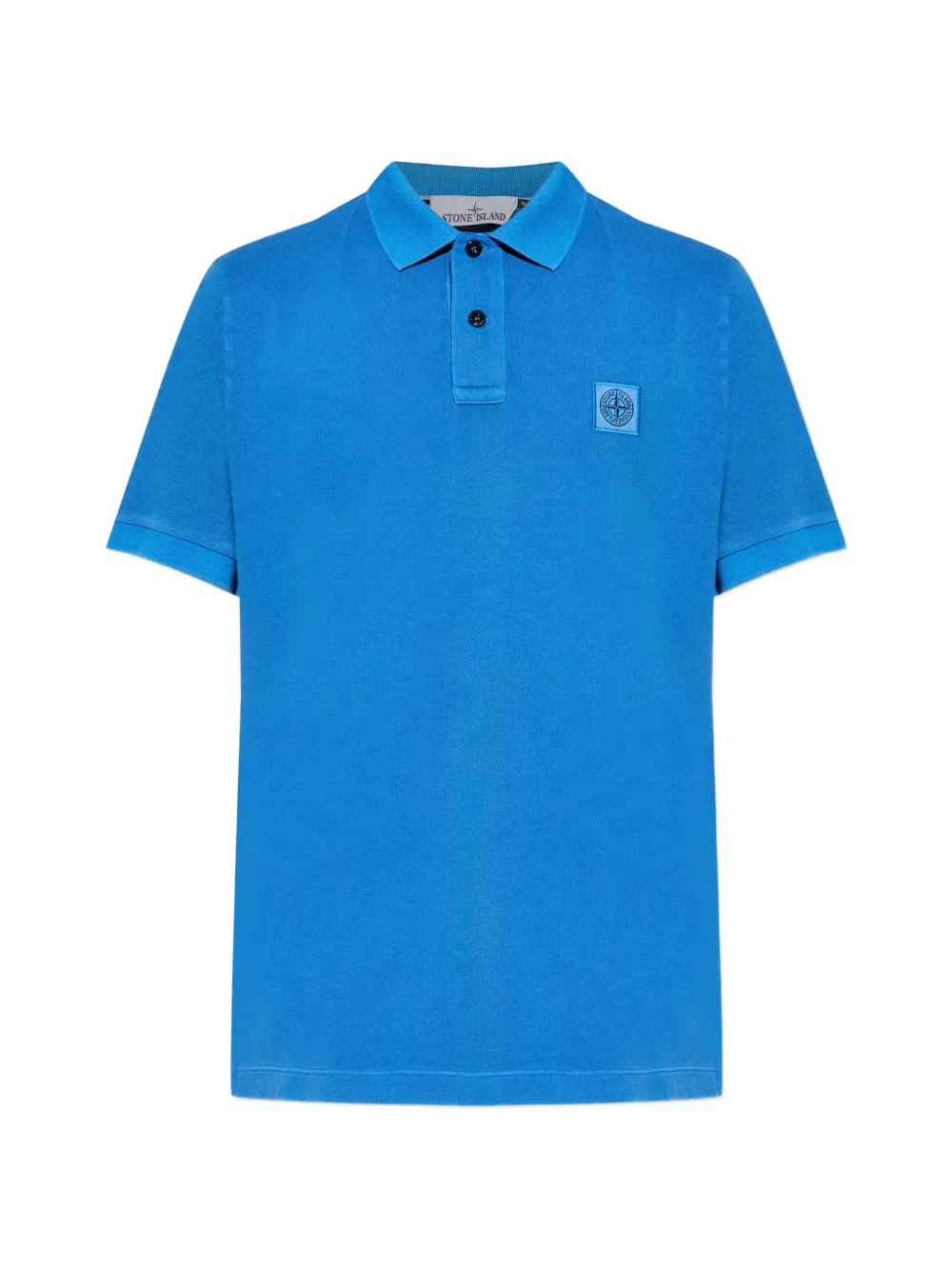 Stone Island short-sleeve polo shirt - Blu