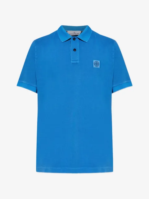 Stone Island playera tipo polo manga corta