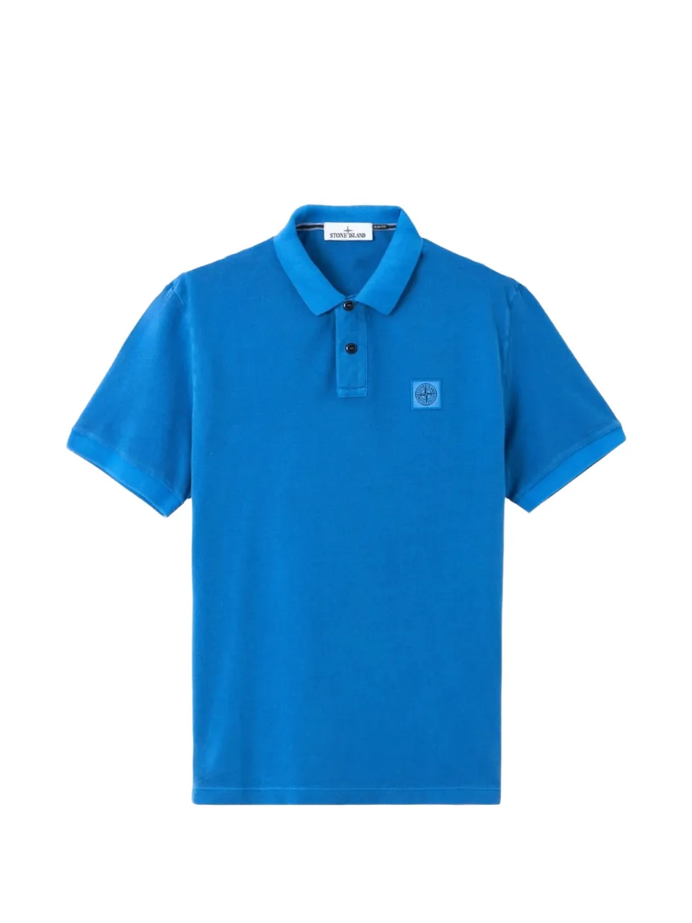 Stone Island 22002sc cotton piqué pigment dye polo