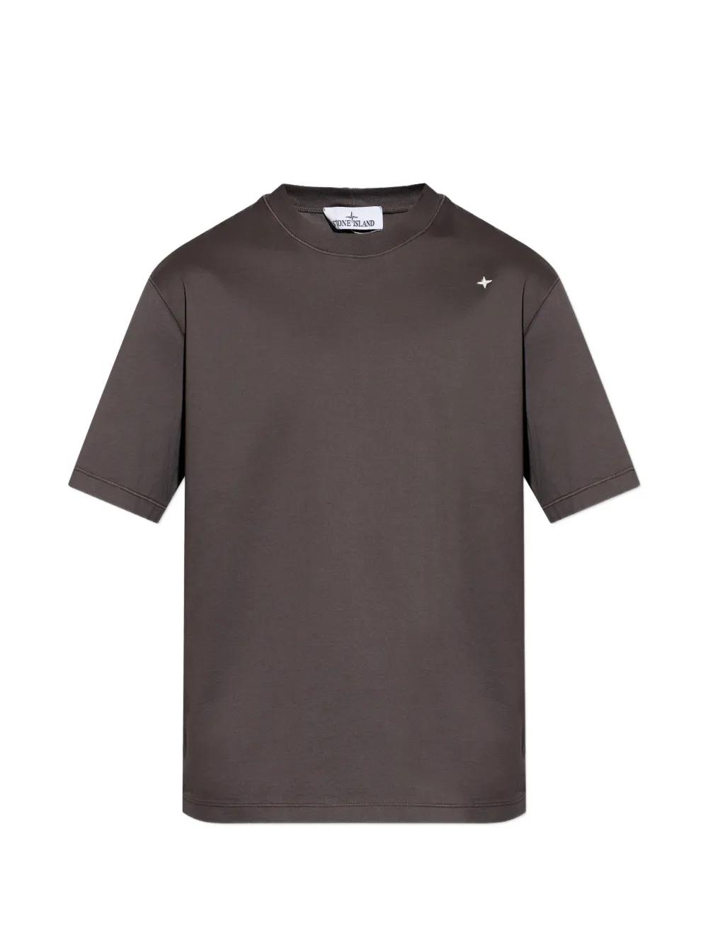 Stone Island star-print T-shirt - Marrone