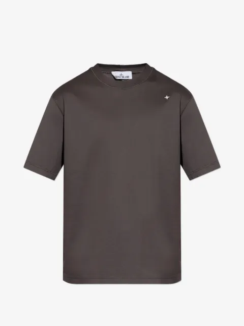Stone Island playera con estrellas estampadas