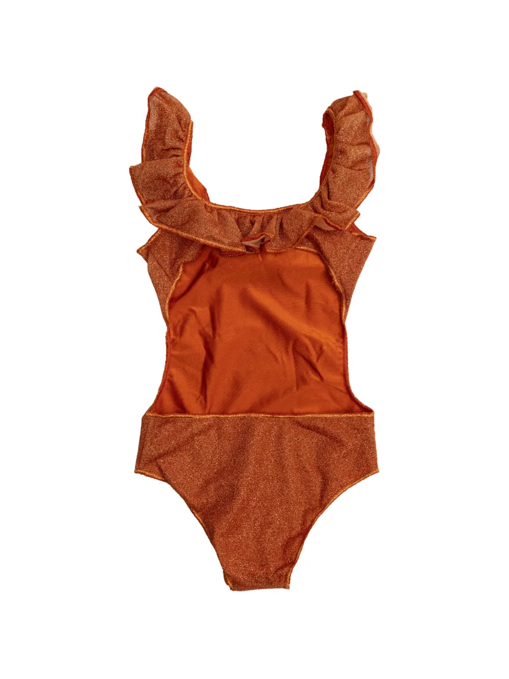 Oseree Kids Badpak met ruches Oranje