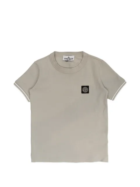 Stone Island Junior logo-patch T-shirt