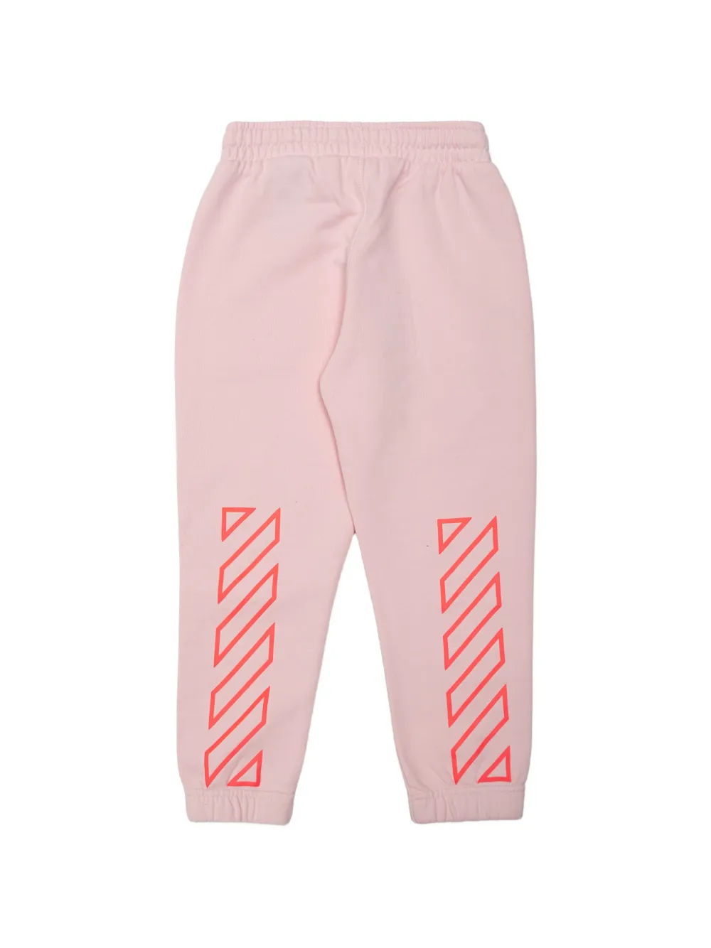 Off-White Kids Trainingsbroek met logoprint Roze