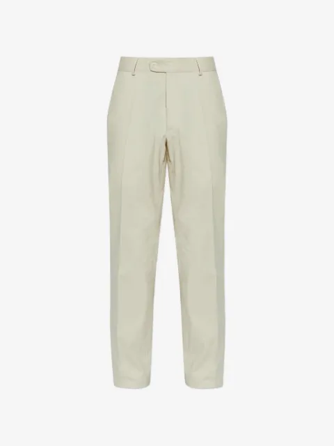 Brioni seam-pocket trousers
