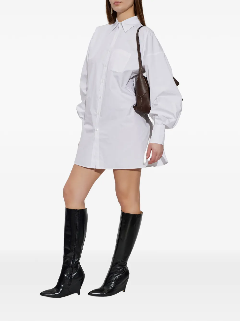 Coperni Blouse met trekkoord Wit