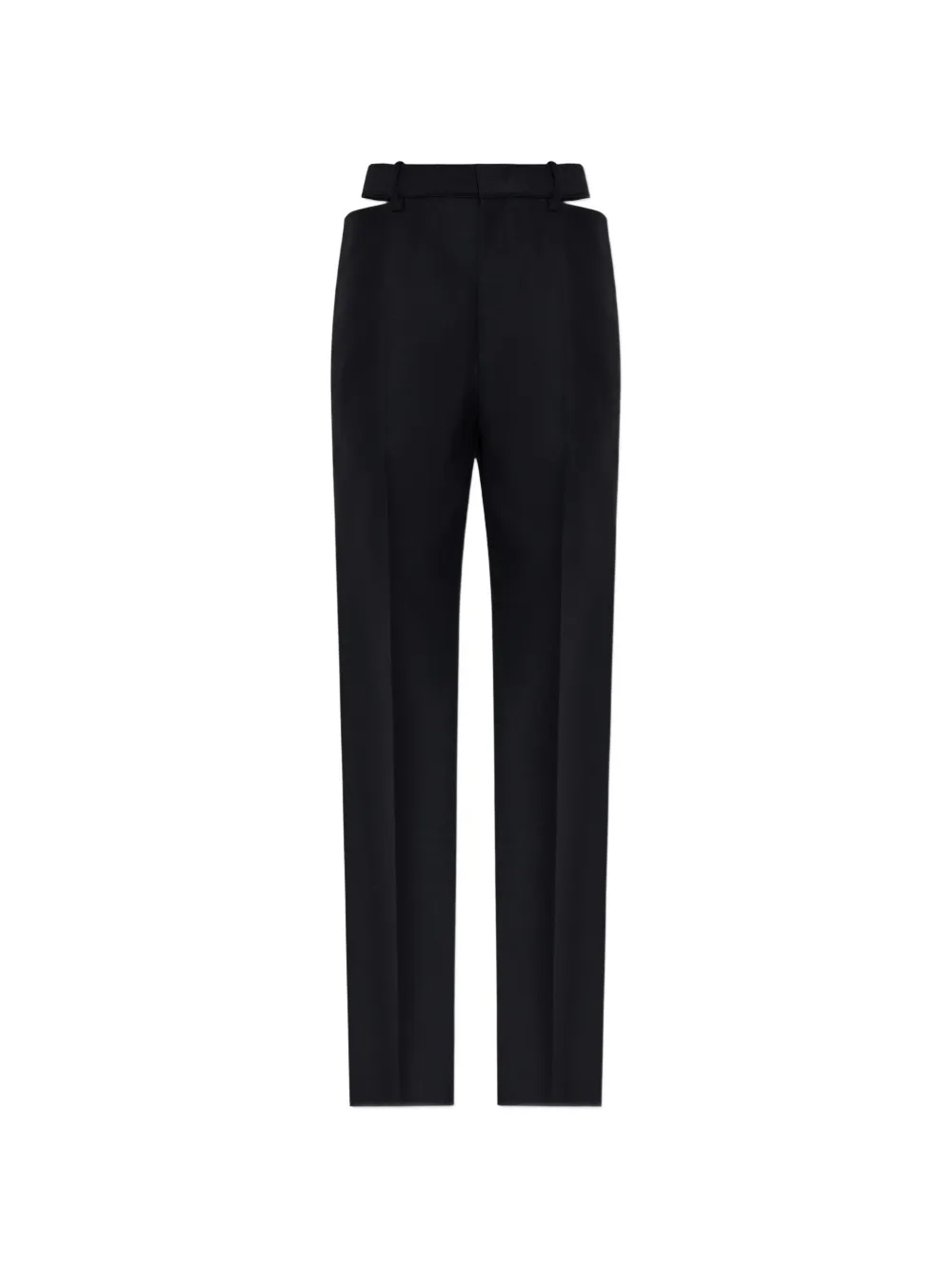 Jil Sander cut-out wool trousers - Nero