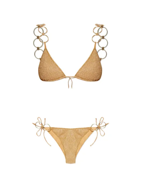 Oséree ring-embellished bikini