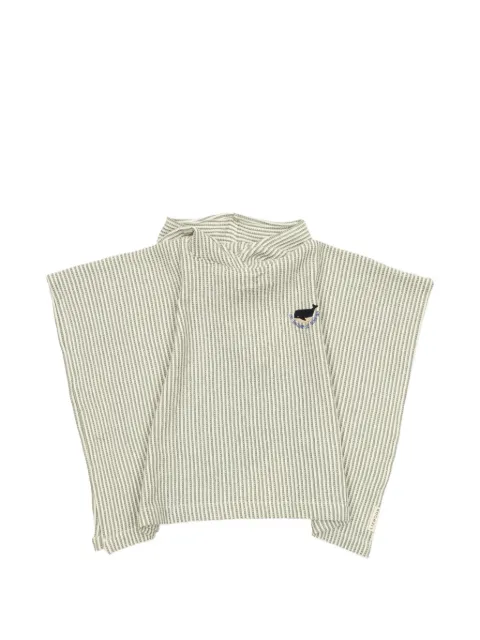 Liewood Paco striped embroidered cape