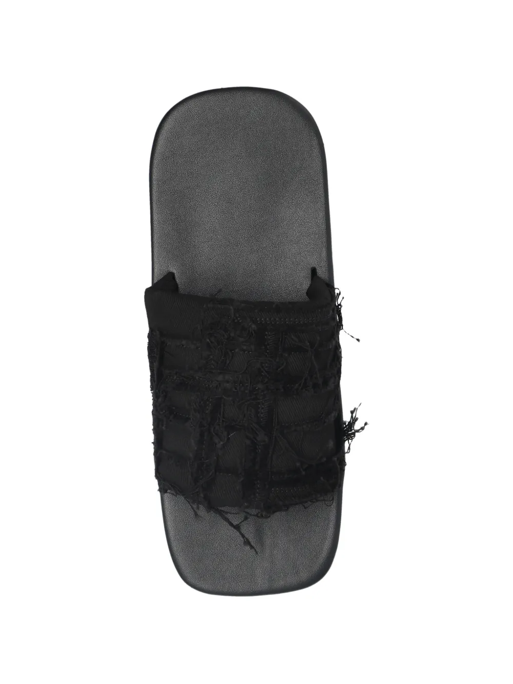 Rick Owens DRKSHDW Twisted platform-sole slides Zwart