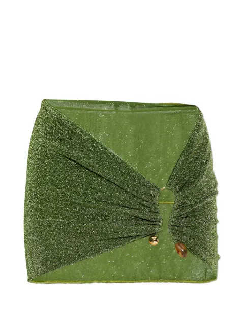 Oséree falda corta con detalle de aro