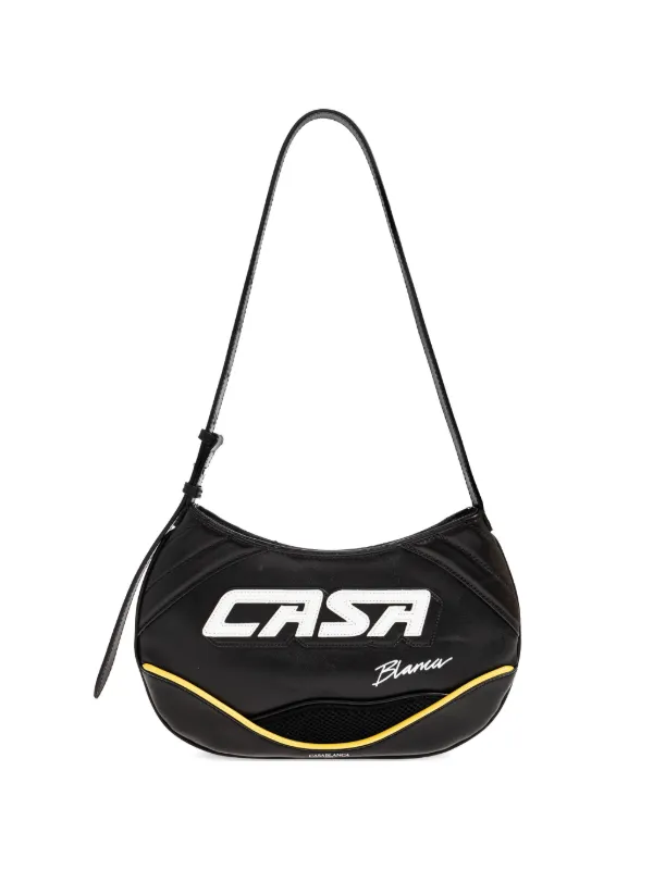 Casablanca Slim Biker Bag in Black