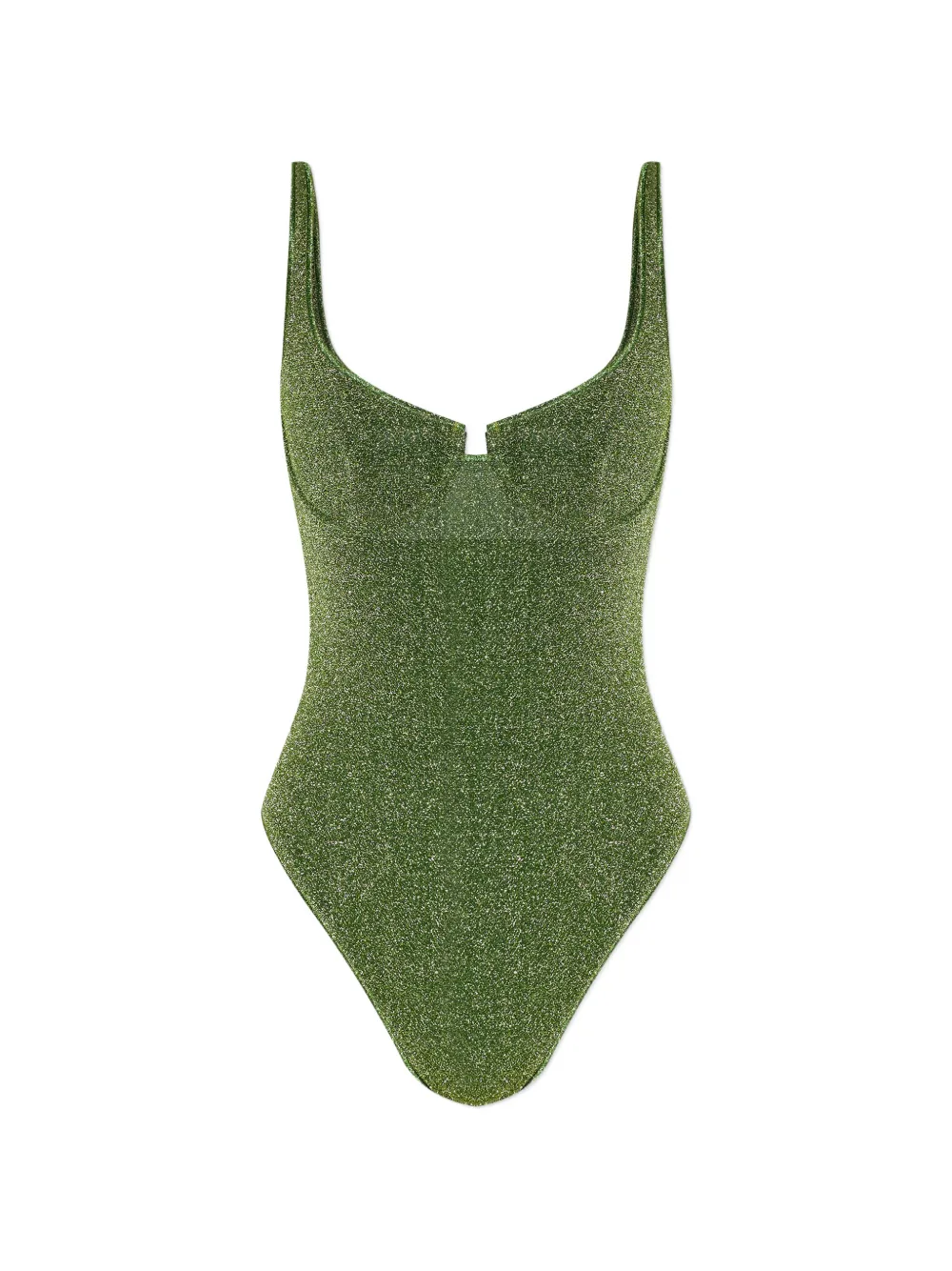 Oséree cut-out swimsuit - Verde