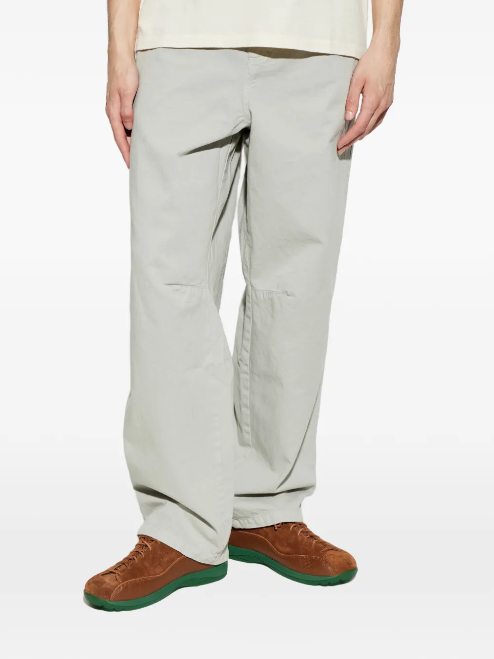 American Vintage Straight broek Grijs