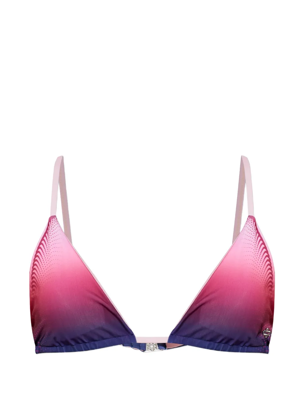 Casablanca gradient-effect bikini top - Rosa