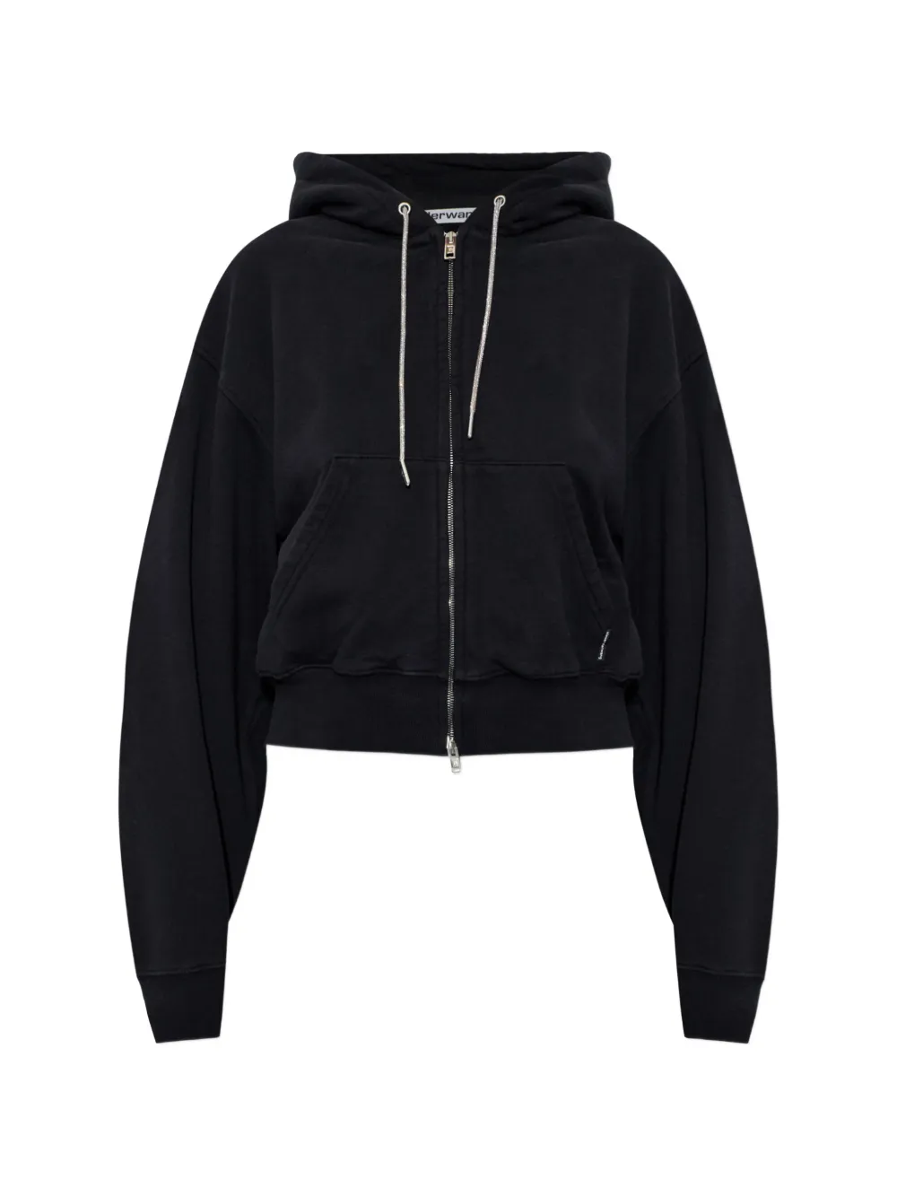 Alexander Wang zip-up hoodie - Black