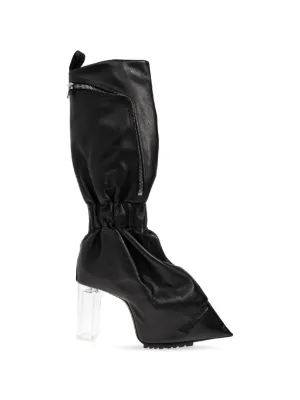 Rick Owens ストラップ ブーツ | ブラック | FARFETCH JP