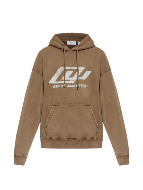 Off-White kangaroo-pocket hoodie