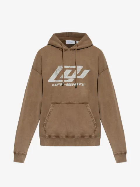 Off-White hoodie con bolsillo canguro