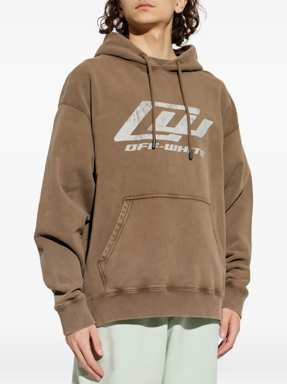 Off-White Hoodie Bruin