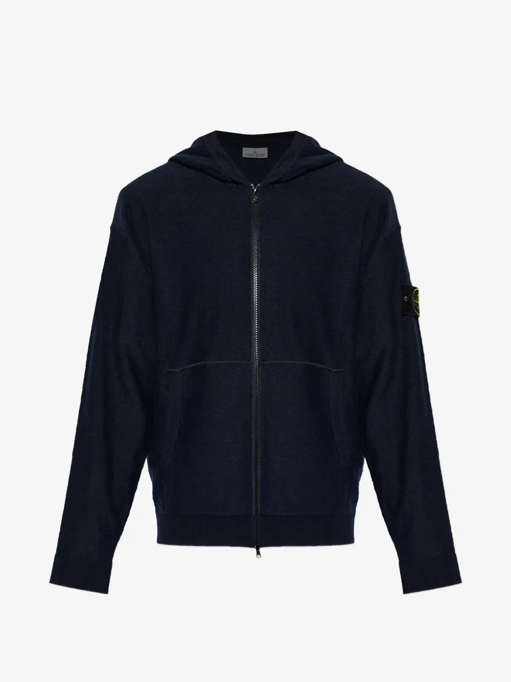 Stone Island logo-patch hoodie | Blue | Image 1